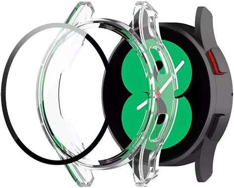 Prolet Classic Bumper Case Cover for Samsung Galaxy Watch 4 44mm TPU ...