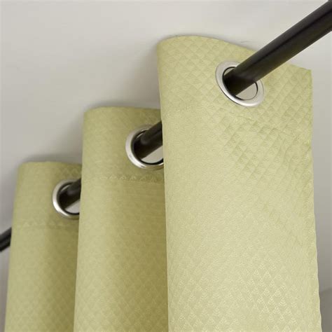Buy Sierra Set of 2 Woven Room-Darkening Door Curtains from Home Centre ...