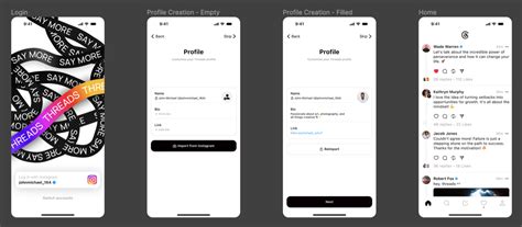 Image result for Threads App Interface