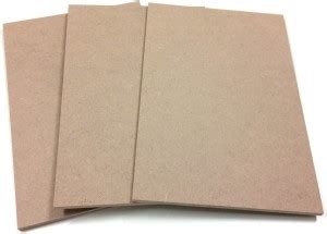 AmericanElm 5.5 mm MDF Board sheet (7 x 10.5 inch) 3 Pcs Hardboard ...