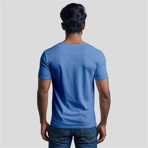 Men's Round Neck T-Shirts in Feather Touch | Sustainable & Premium ...