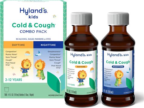 Amazon.com: Hyland's Kids Cold and Cough, Day and Night Combo Pack ...