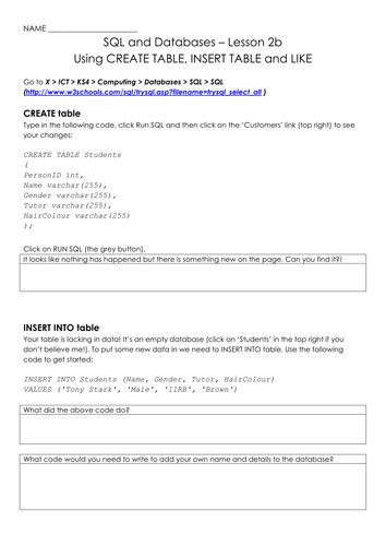 Basic SQL Code 的图像结果