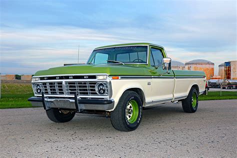 1974 Ford F100 Custom Painted The 1973 Ford F 100 Ranger, A
