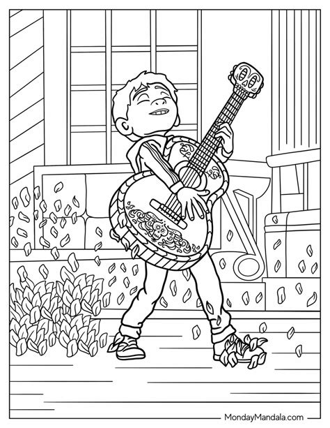 24 Coco Coloring Pages (Free PDF Printables)