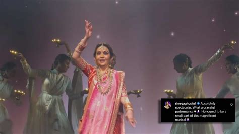 Watch: Nita Ambani Stuns With A Graceful Bharatanatyam To ‘Raghupati ...