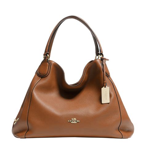 Lyst - Coach Edie Shoulder Bag in Brown