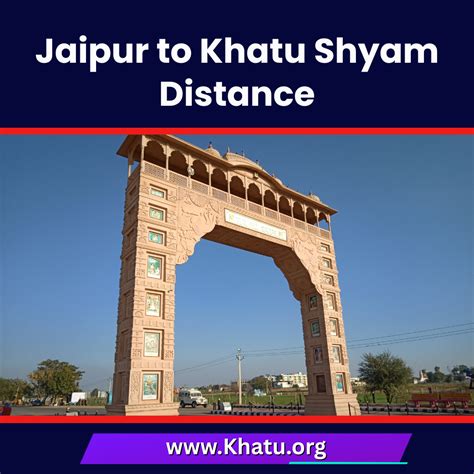 Jaipur to Khatu Shyam Distance