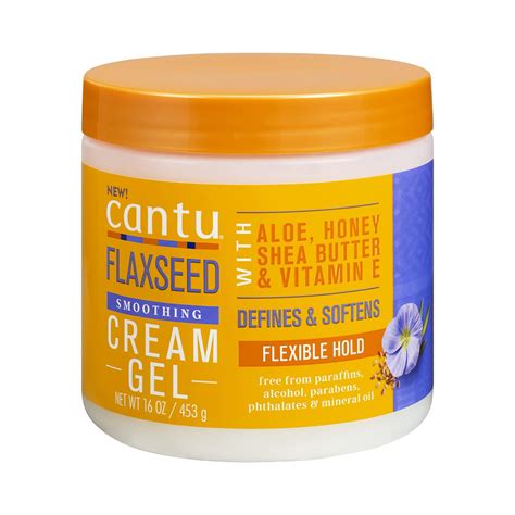 Buy Cantu Flaxseed Smoothing Cream Gel With Aloe, Honey Shea Butter ...