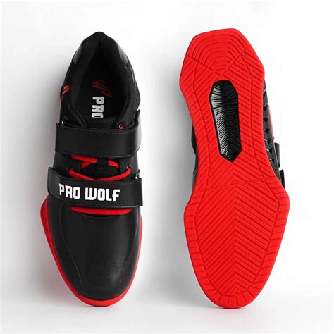 PRx800 Wide Toe Box Weightlifting Squat Shoes - Black
