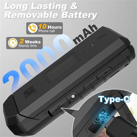 CAT S22 Rugged Flip Phone (16GB) 2.8 «Pantalla táctil Teléfono celular ...