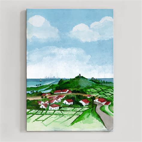 Coastal Village – Shaipen Art