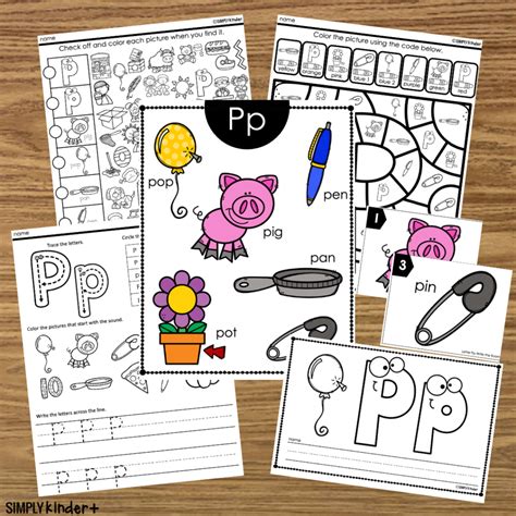 Letter P Coloring Pages Preescolar - Infoupdate.org