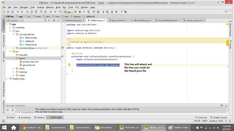 Android Database 的图像结果
