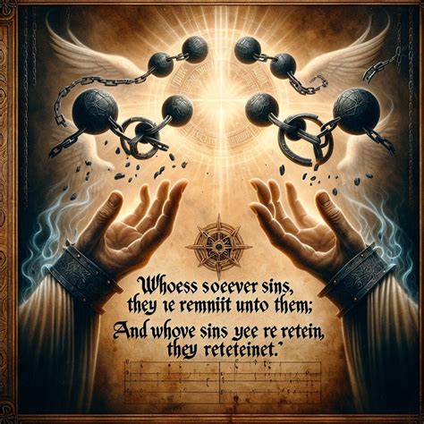 What does John 20:23 mean? | Bible Art