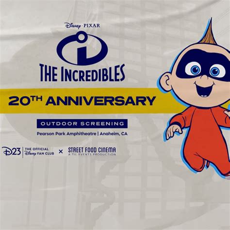 D23 X Street Food Cinema Present: The Incredibles at Pearson Park ...