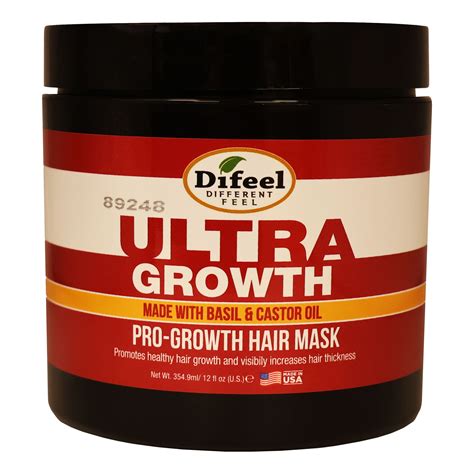 Difeel Ultra Growth Pro Growth Hair Mask12 Oz., Pack of 6 - Walmart.com