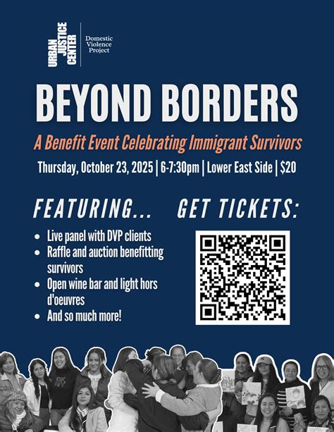 Beyond Borders: A Domestic Violence Project Benefit Event Celebrating Immigrant Survivors ...