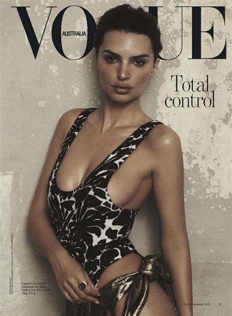 EMILY RATAJKOWSKI in Vogue Magazine, Australia December 2023 – HawtCelebs