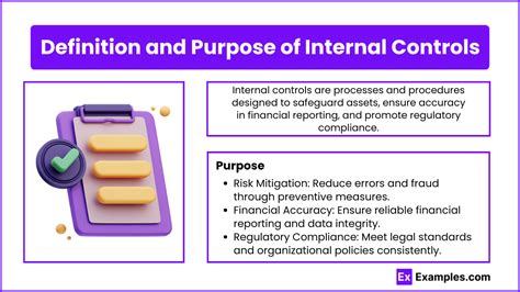 Image result for Internal Control Examples