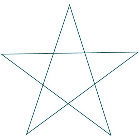 Magic Star Puzzle for Sum (24, 26, 30 & 58) Worksheet