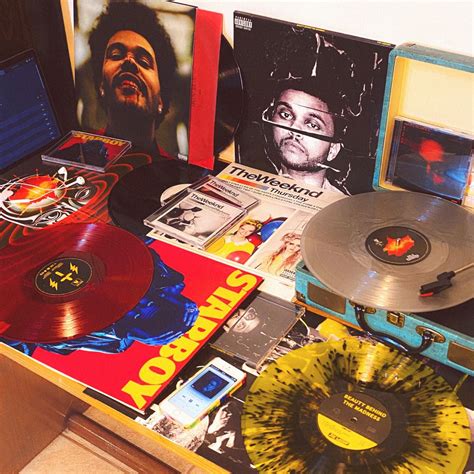 The weeknd aesthetic vinyl, my the weeknd's music collection 🪩🪩🪩 | The ...