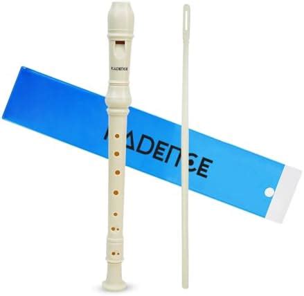 Kadence Soprano Recorder 8-hole With Cleaning Rod + Cover (Ivory ...