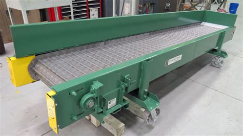 Steel Hinge Belt Conveyors, Heavy Duty, Horizontal, Low Profile ...