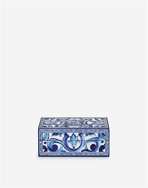 Small Decorated Plexiglass Box in Multicolor | Dolce&Gabbana®