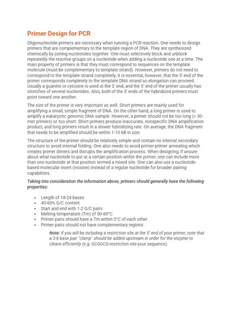 Image result for PCR Primer Design Blog