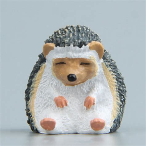 Warm Series Sitting Sleepy Zoo Figure Fridge Magnets(Hedgehog) – UNIQBUY