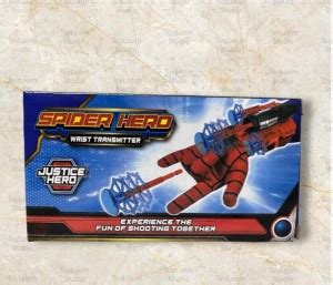ToyLoom Studio Spiderman Web Shooter Gloves Cross Bow Launcher Gadget ...