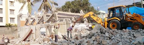 Building Demolition Contractors in Bangalore | Old House Demolishing in ...