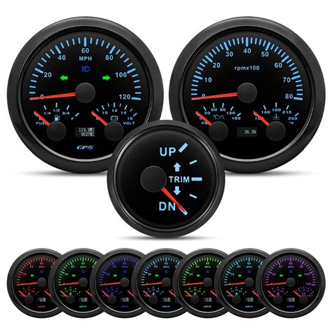 Buy ARTILAURA 3 Gauge Set-3in1 GPS Speedometer& Fuel Gauge (Adjust 240 ...