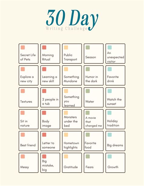 Kickstart Your Writing with the 30 Day Writing Challenge