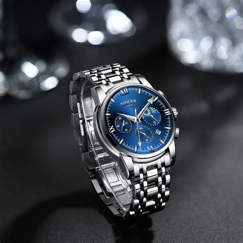 Nibosi Men's Luxury Stainless Steel Quartz Wrist India | Ubuy
