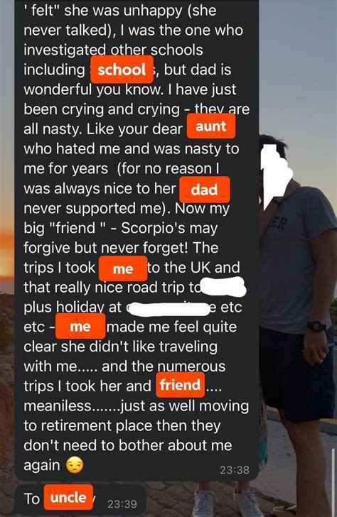 my mom sends me the messages she writes to other family members ABOUT me : r/insaneparents