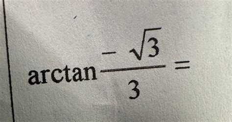 Solved arctan-323= | Chegg.com