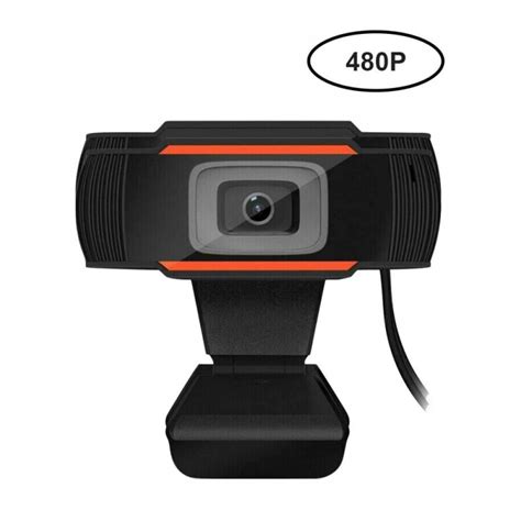 Buy Webcam 480P with Microphone,USB PC Webcam Full HD Web Cameras for ...