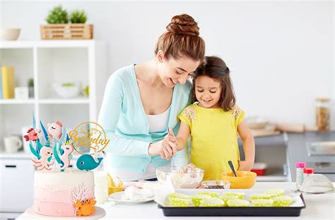 Birthday Cake Decoration Toppers Sea Cake Decorations Baby Shower Whale ...