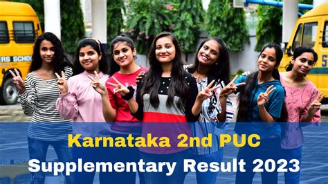 Karnataka 2nd PUC Supplementary Result 2023 Declared At karresults.nic ...