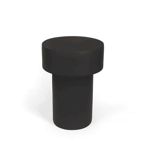 Shop Modern Stool For Office | Round Side Table Black Color - Stool ...