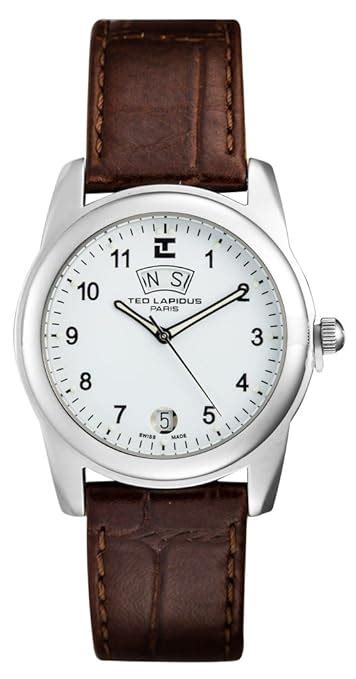 Buy Ted Lapidus Analog White Dial Unisex Watch - 38861BA Online at Low ...