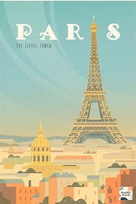 Image result for Paris Poster Art