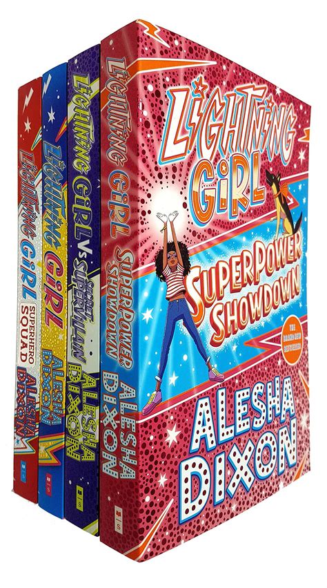 Buy Alesha Dixon Lightning Girl 4 Books Collection Set (Lightning Girl ...