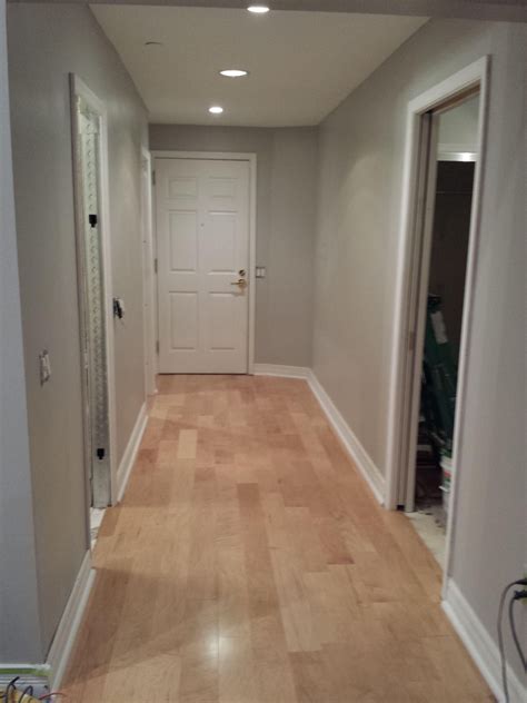 Dark Hardwood Floors With Light Gray Walls - Kelakuan