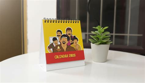 Vadivelu Calendar 2026 – PicAshu
