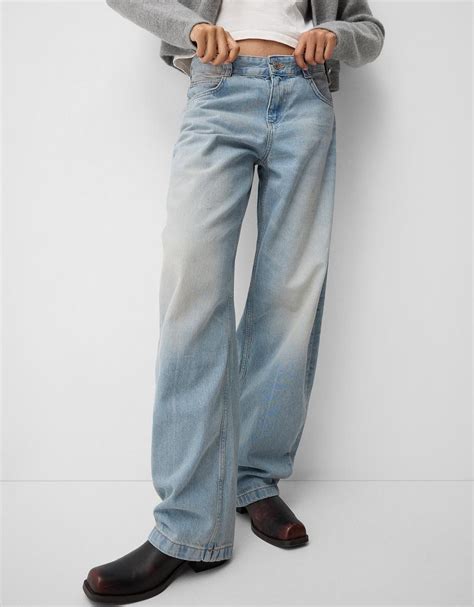 Baggy barrel jeans - BSK Teen | Bershka