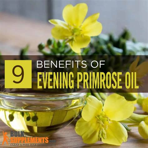 Evening Primrose Oil: Benefits, Side Effects & Dosage