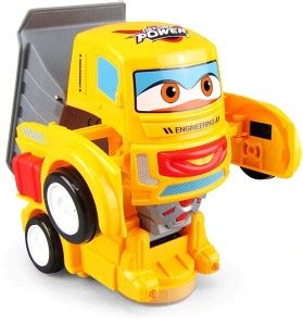 Liquortees Robot Deform Engineering Vehicle Construction Truck Battery ...